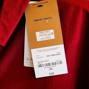 Men's 3x Foundry Comfort stretch button down Oxford